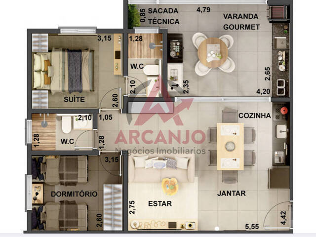 Apartamento para Lançamento em Ubatuba - 5