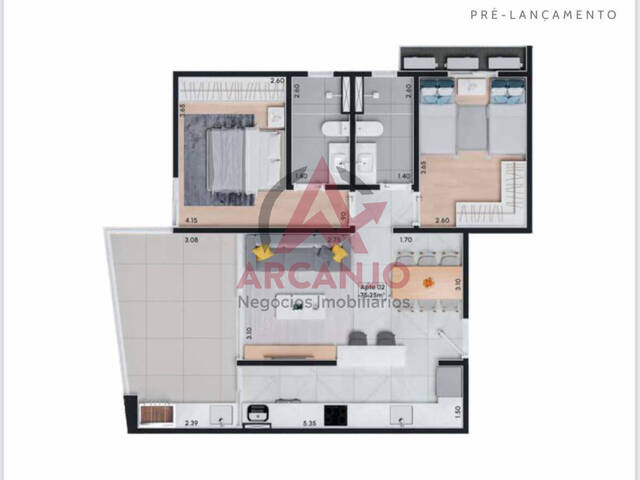 Apartamento para Lançamento em Caraguatatuba - 5