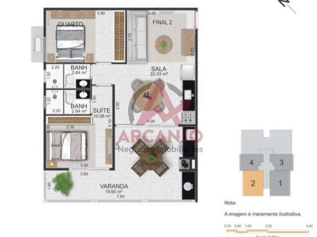 Apartamento para Venda em Caraguatatuba - 4