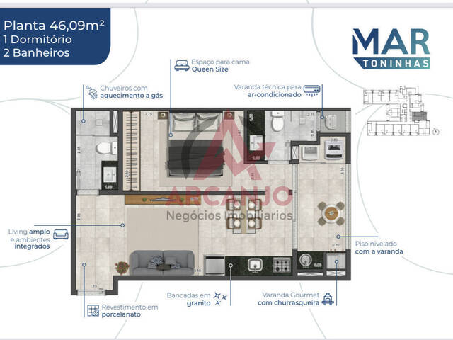 Apartamento para Lançamento em Ubatuba - 3