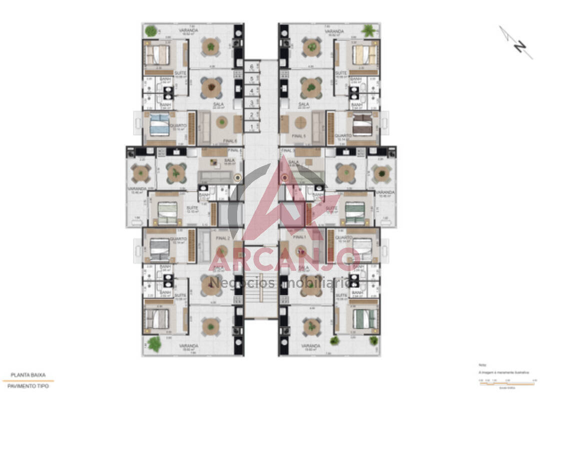 Apartamento à venda com 2 quartos, 50m² - Foto 12