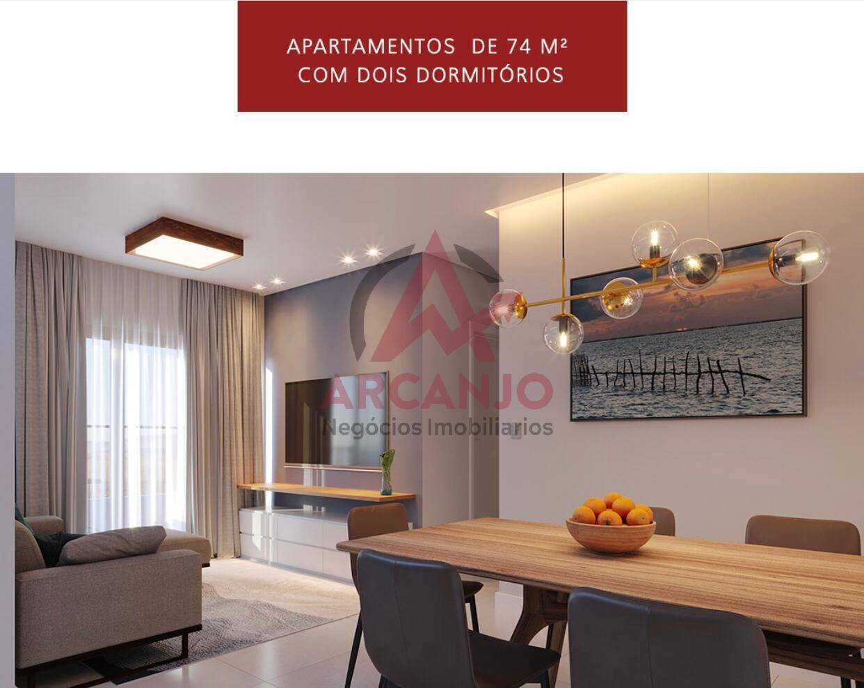 Apartamento à venda com 2 quartos, 74m² - Foto 3