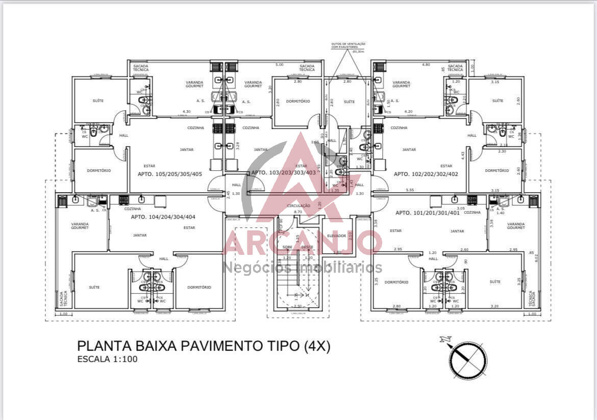 Apartamento à venda com 2 quartos, 71m² - Foto 6