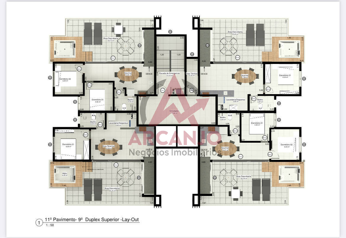 Apartamento à venda com 2 quartos, 73m² - Foto 9