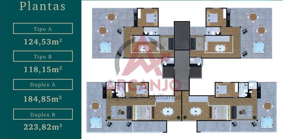 Cobertura à venda com 4 quartos, 223m² - Foto 11