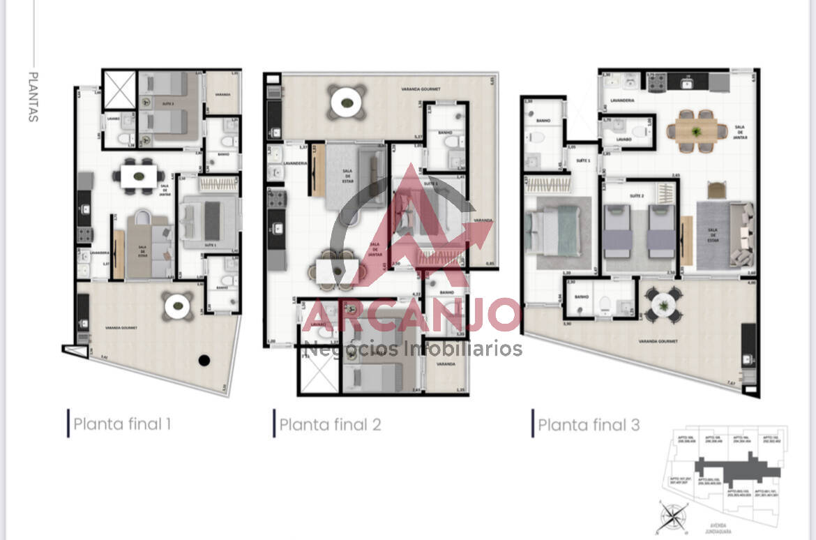 Apartamento à venda com 2 quartos, 69m² - Foto 8