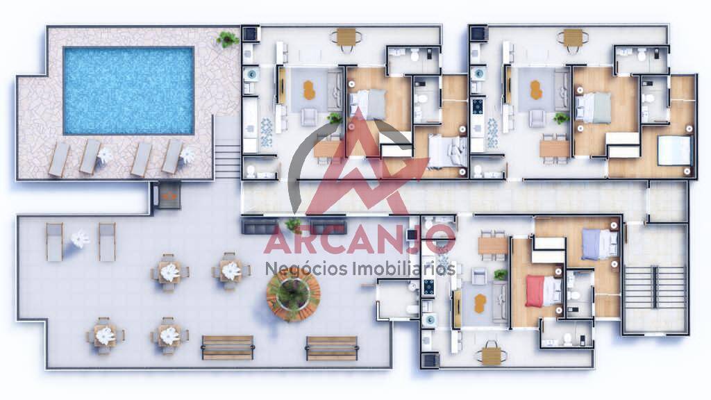 Apartamento à venda com 2 quartos, 73m² - Foto 9