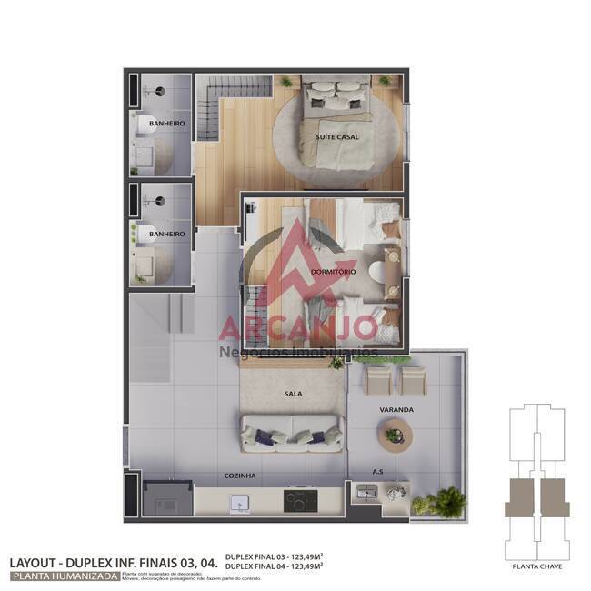 Apartamento à venda com 2 quartos, 123m² - Foto 23