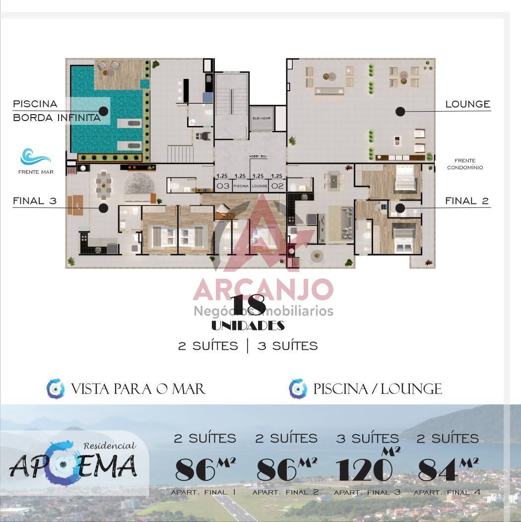 Apartamento à venda com 2 quartos, 86m² - Foto 7