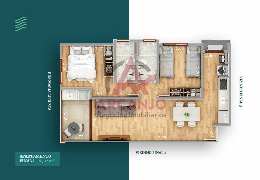 Apartamento à venda com 3 quartos, 98m² - Foto 11