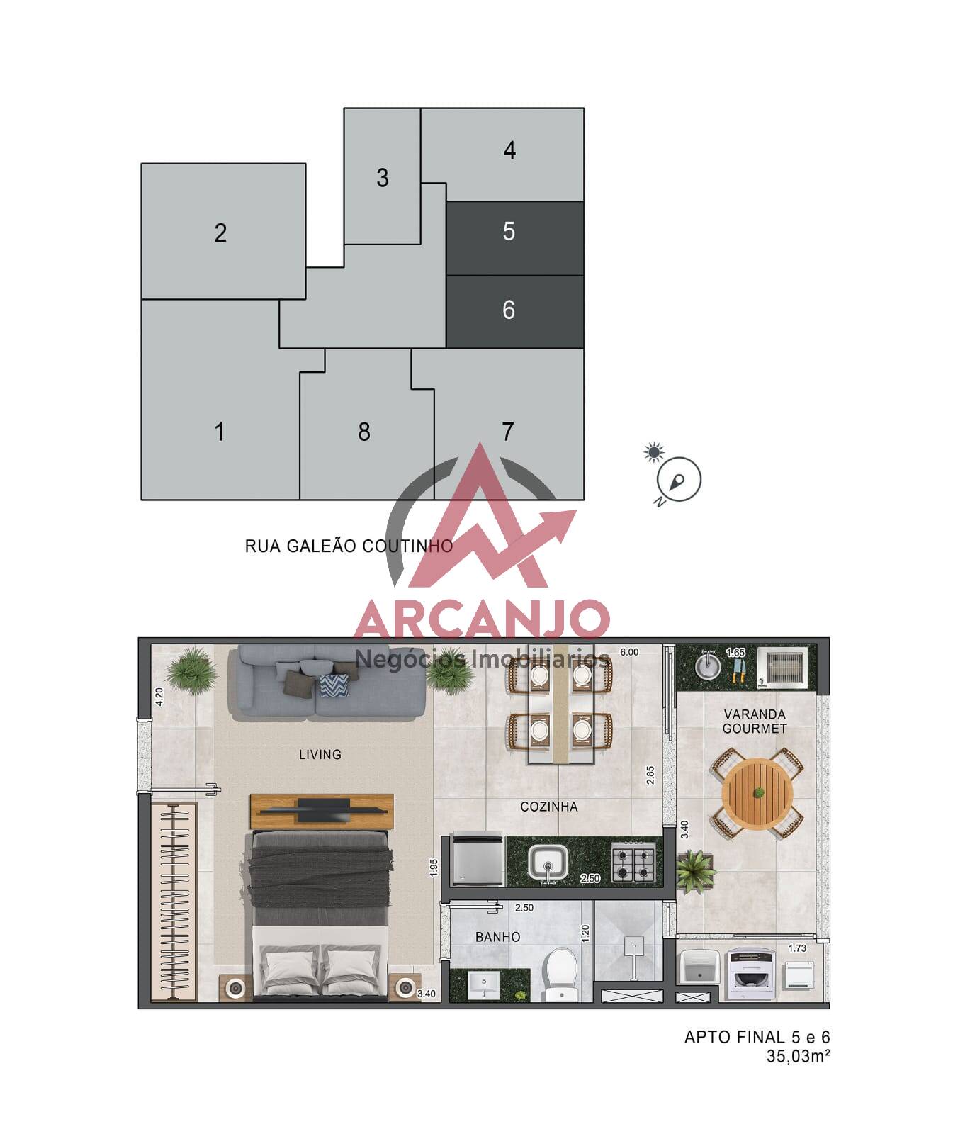 Apartamento à venda com 1 quarto, 50m² - Foto 12