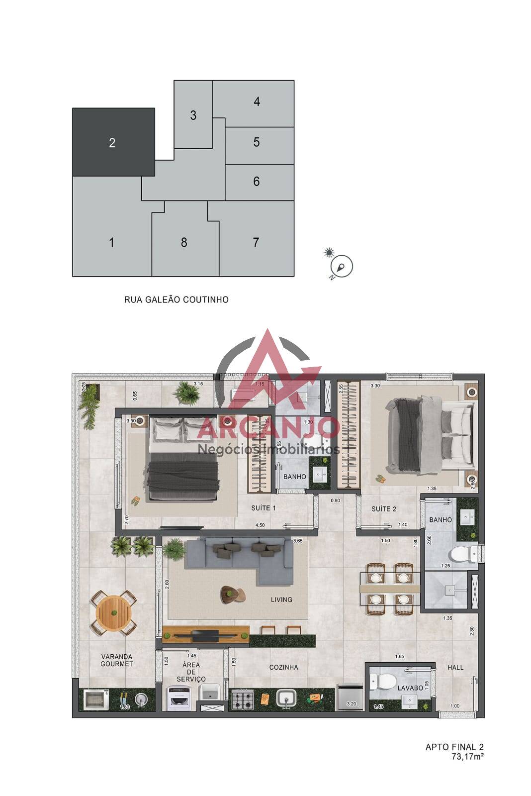 Apartamento à venda com 1 quarto, 50m² - Foto 10