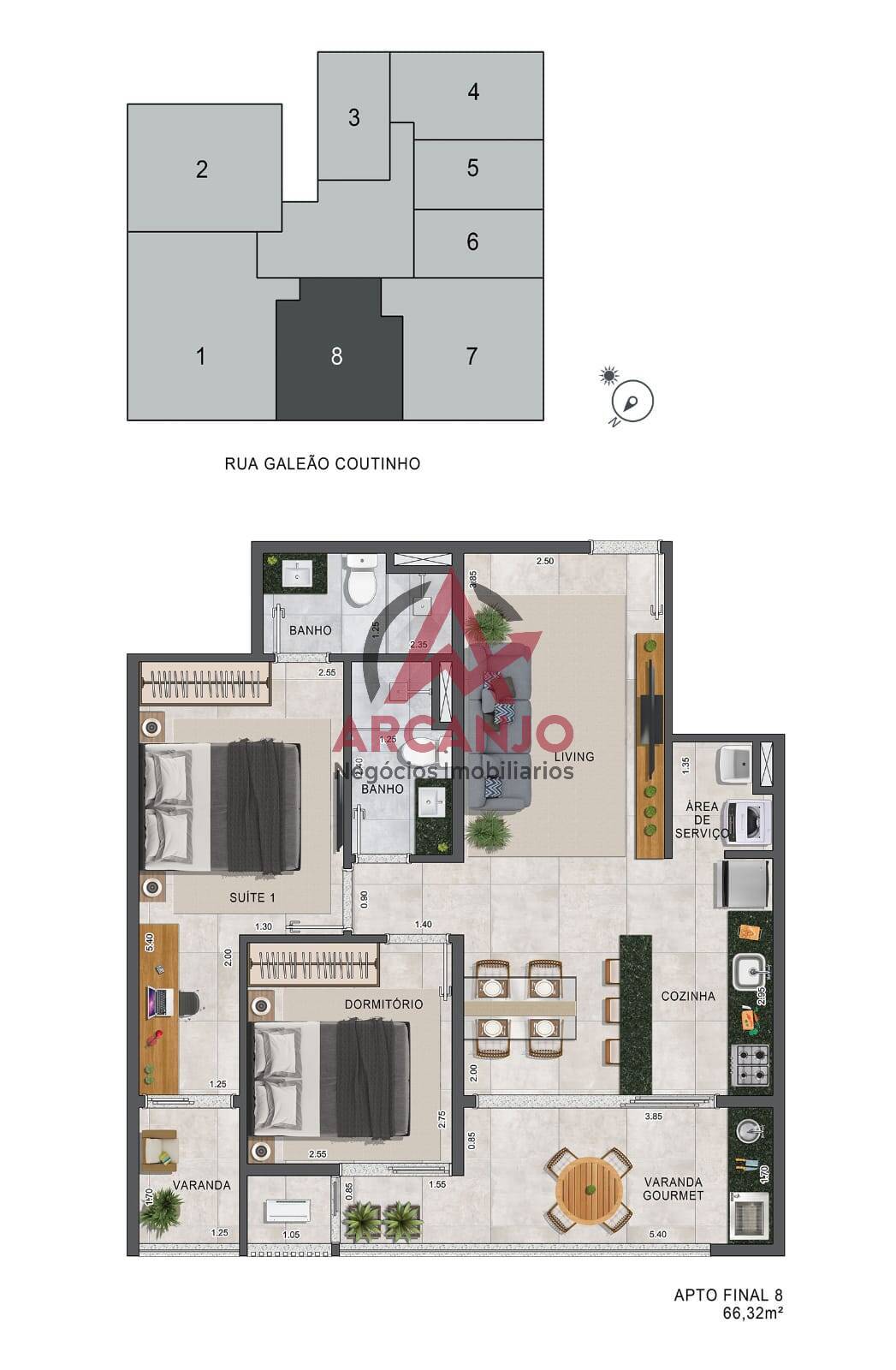 Apartamento à venda com 1 quarto, 50m² - Foto 19