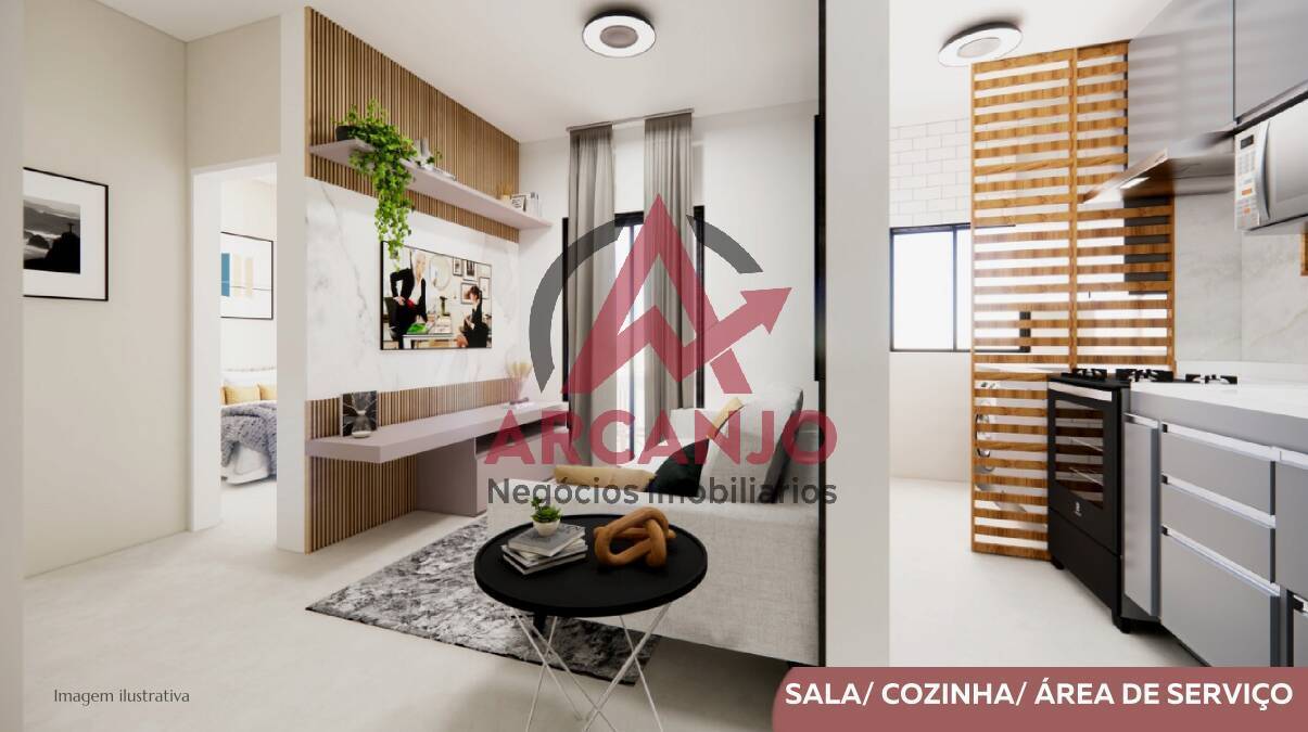 Apartamento à venda com 1 quarto, 39m² - Foto 6