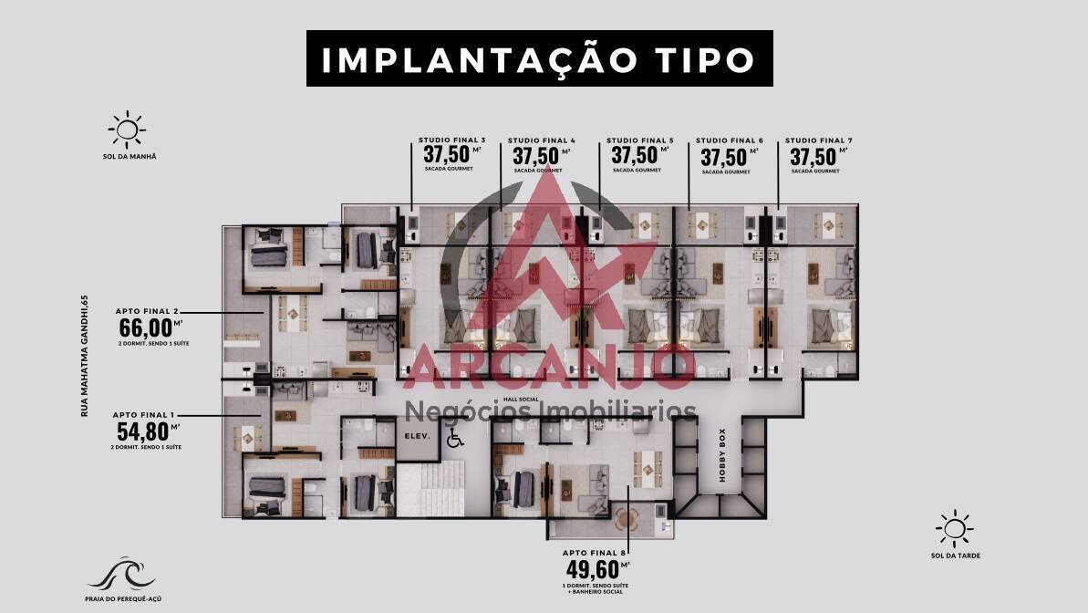 Apartamento à venda com 1 quarto, 37m² - Foto 15