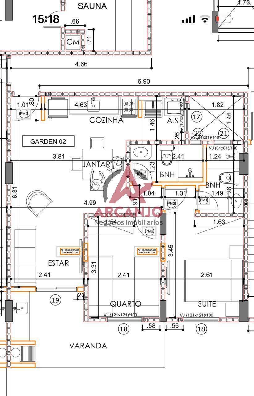 Apartamento à venda com 2 quartos, 70m² - Foto 18