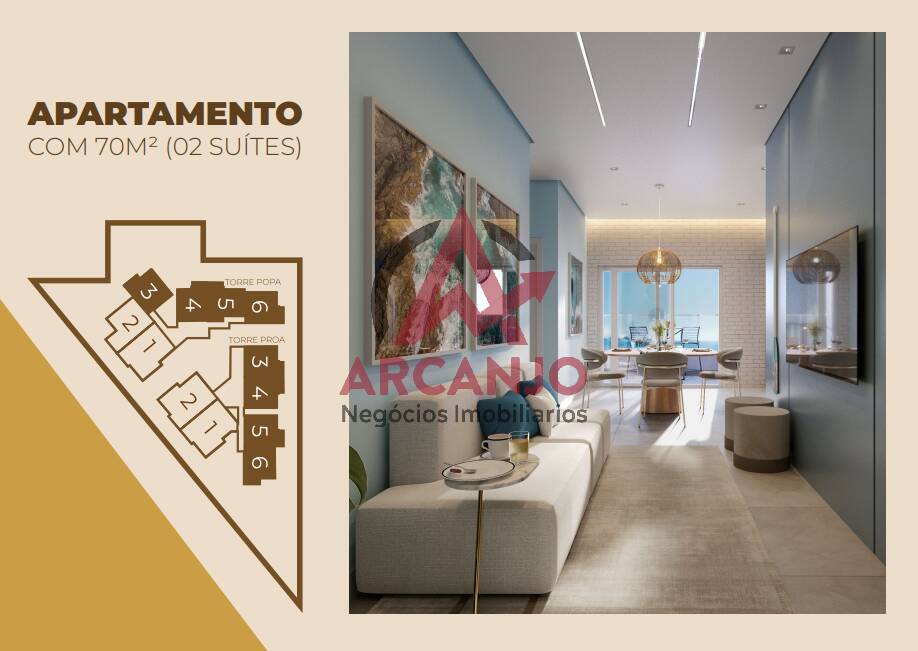 Apartamento à venda com 2 quartos, 70m² - Foto 10