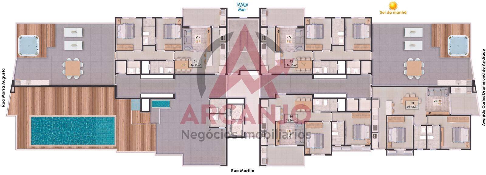 Apartamento à venda com 2 quartos, 74m² - Foto 27